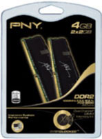 Pny Dimm DDR2 1066MHz (PC2-8500) 5-5-5-15 kit 4GB (2x2GB) XLR8 OC (KCDIMM4GBN/8500/2-XL)